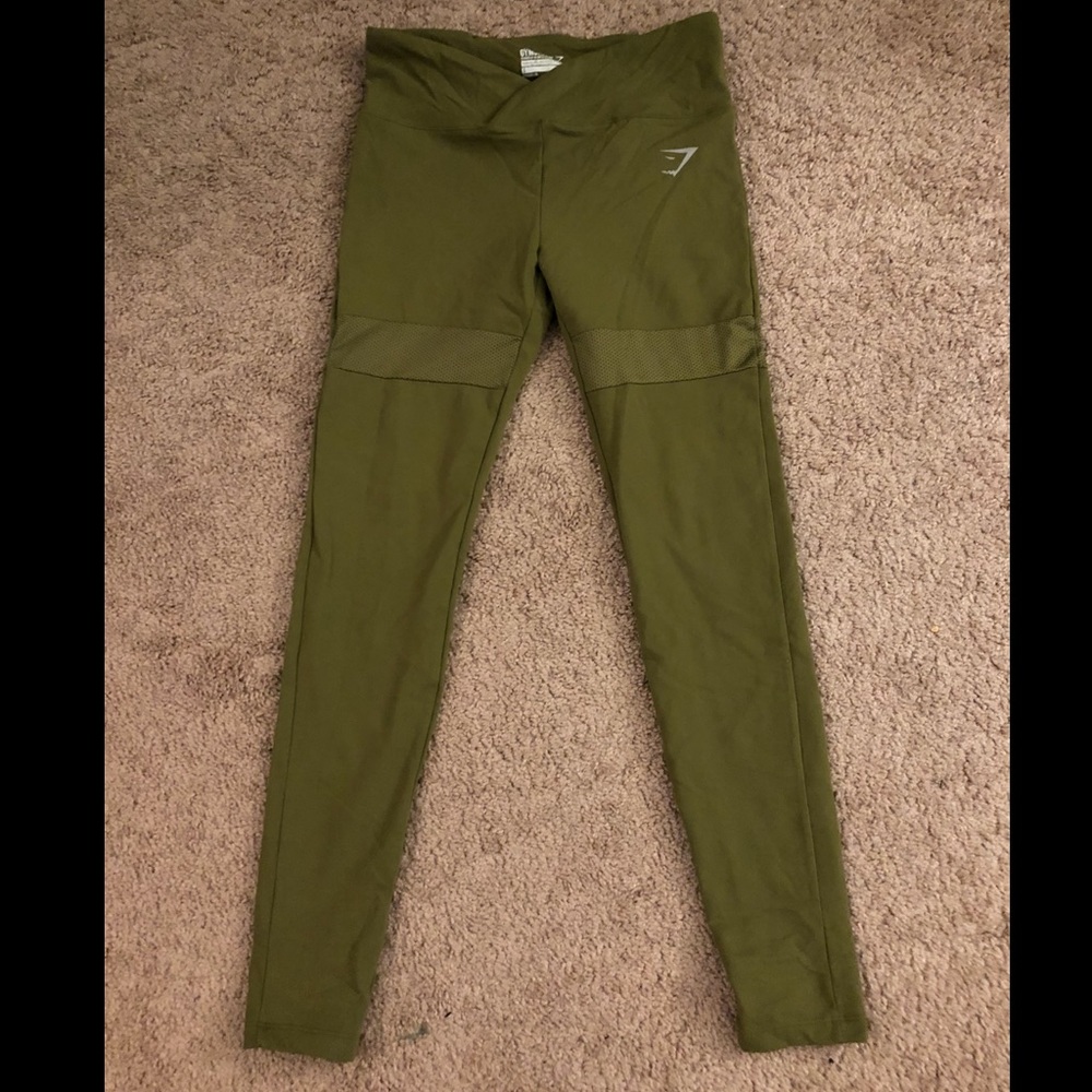 GYMSHARK Nikki Blackketter Dynamic Legging Olive S